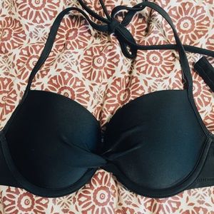 NWT Aerie Black Bikini Top🌚